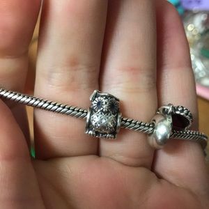 PANDORA Graduate Owl Charm